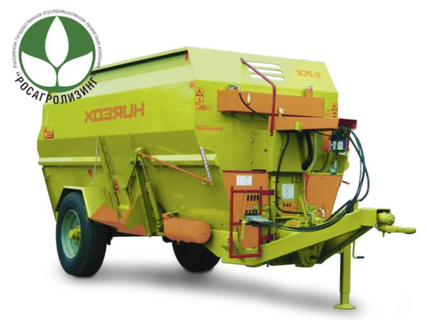 Измельчитель-смеситель раздатчик кормов «Хозяин» ИСРК-12