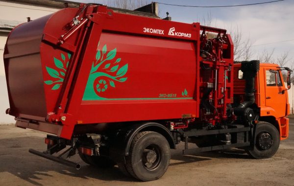 60417965d905d99f4ae021d3b9de18f7 МУСОРОВОЗ С БОКОВОЙ ЗАГРУЗКОЙ ЭКО-МБ18К55