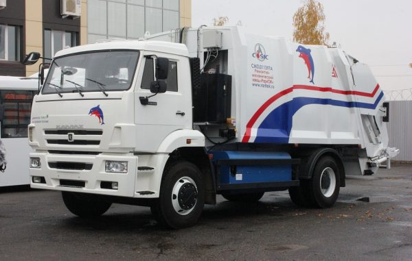 МУСОРОВОЗ С ЗАДНЕЙ ЗАГРУЗКОЙ CMZL-16G
